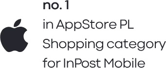 InPost Mobile: No. 1 in the App Store Shopping category in Poland