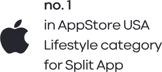 Split: No. 1 in the App Store Lifestyle category in the USA